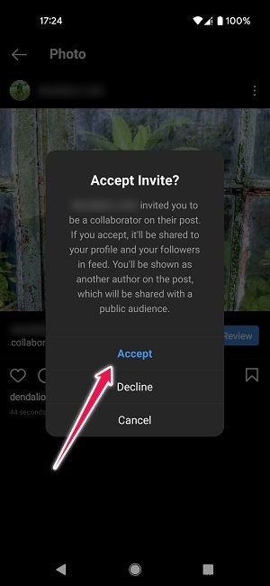 Instagramのコラボ(Collab)機能を使って共同投稿やリールを作成する方法