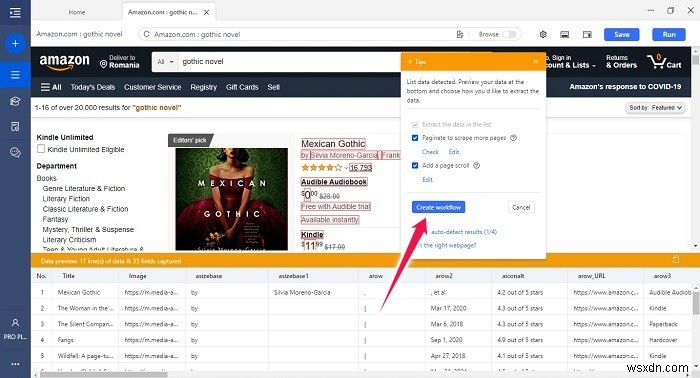 Octoparseレビュー:コーディング不要でWebスクレイピングが簡単にできる