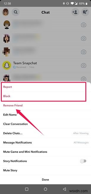 Snapchat（スナップチャット）でメッセージ・会話・友達・アカウントを削除する方法まとめ