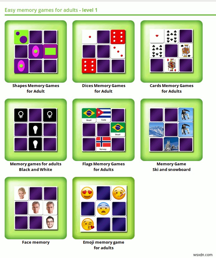 大人も高齢者も楽しめる!無料で使えるおすすめ記憶ゲーム5選
