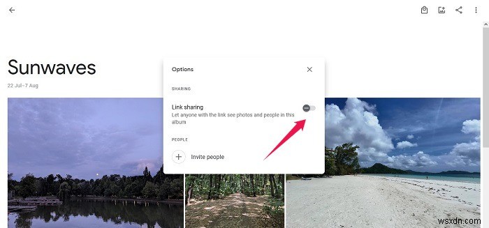 Googleフォトでリンク共有をオフにする方法【スマホ・PC対応】