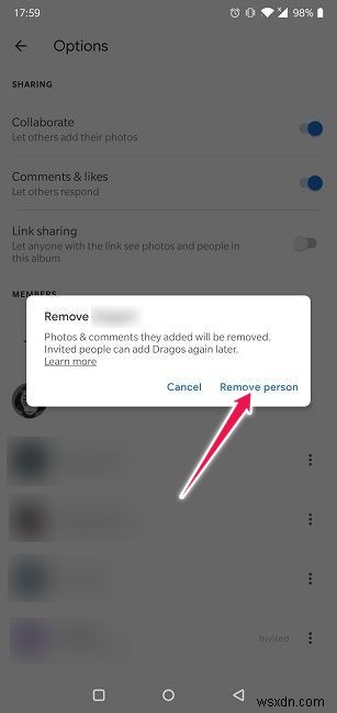 Googleフォトでリンク共有をオフにする方法【スマホ・PC対応】