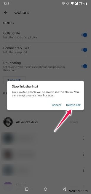Googleフォトでリンク共有をオフにする方法【スマホ・PC対応】