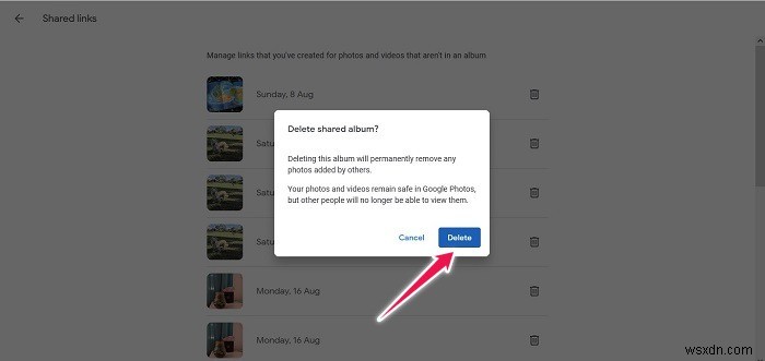 Googleフォトでリンク共有をオフにする方法【スマホ・PC対応】