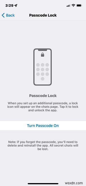 Telegramでパスコードロックを設定する方法(Android/iPhone/PC対応)