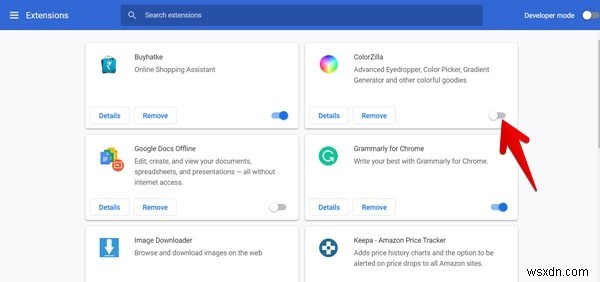 Google Chromeのツールバーに拡張機能を固定（ピン留め）する方法