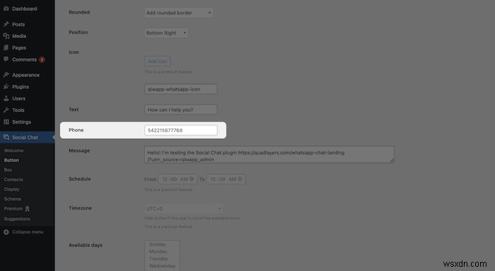 WordPressサイトにWhatsAppチャットボックスを追加する方法【プラグイン設定手順を解説】