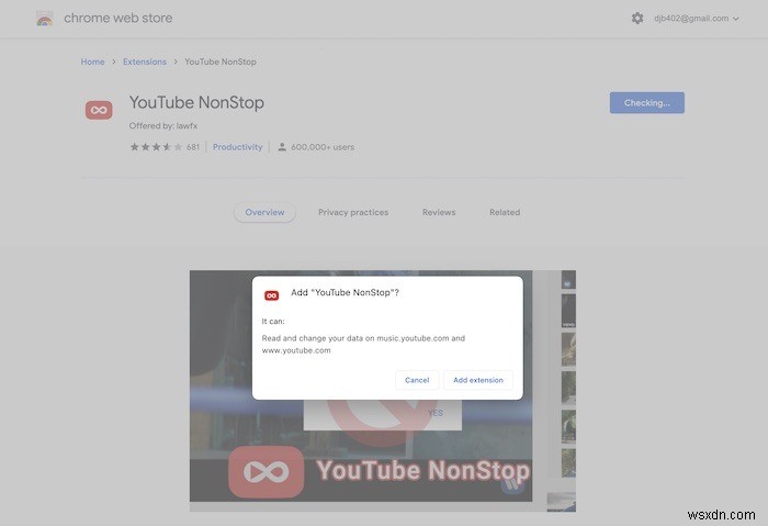YouTubeの「動画が一時停止されました。視聴を続けますか?」ポップアップを無効にする方法