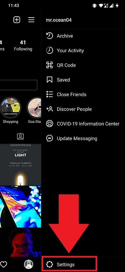 Instagramで自分の過去のコメントをすべて確認する2つの方法