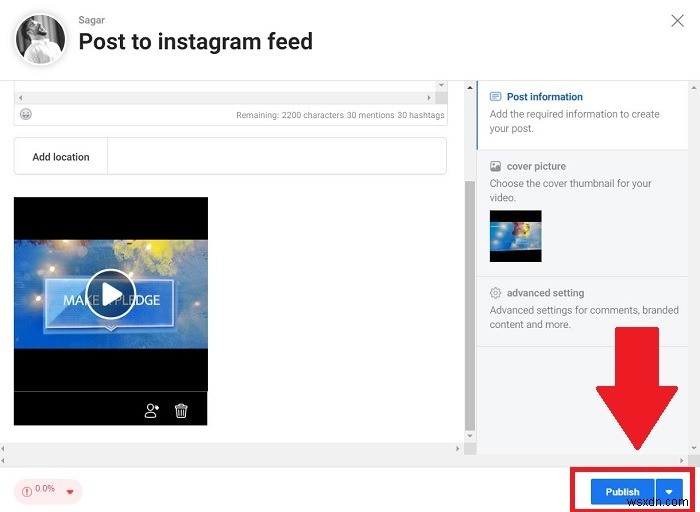 PCからInstagramに動画をアップロードする2つの簡単な方法