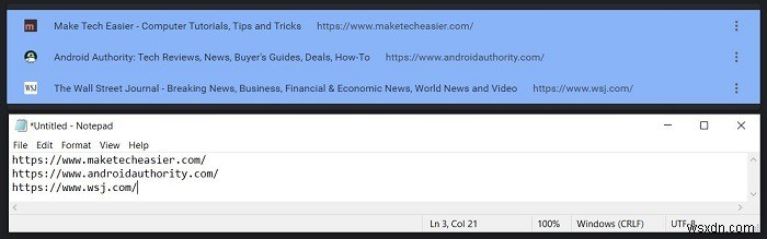 【Google Chrome】開いているすべてのタブのURLを一括コピーする2つの方法
