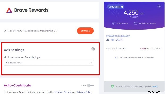 BraveブラウザでWeb閲覧するだけで暗号通貨「BAT」を無料で稼ぐ方法