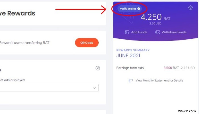 BraveブラウザでWeb閲覧するだけで暗号通貨「BAT」を無料で稼ぐ方法