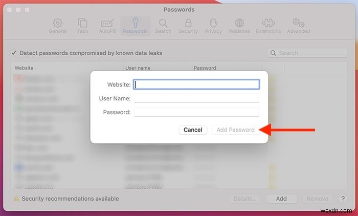MacのSafariで保存したパスワードを確認・管理する方法