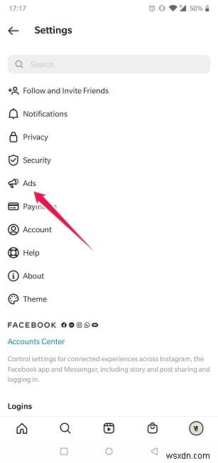 FacebookとInstagramで最近見た広告の履歴を確認する方法