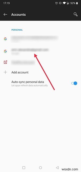 AndroidスマホでGoogleアカウントを追加・削除・切り替える方法