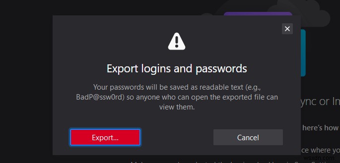 Firefoxで保存したパスワードをエクスポート・削除する方法