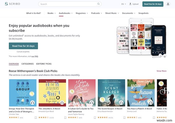 Audibleの代替サービス6選｜無料で使えるものから買い切り型まで徹底解説