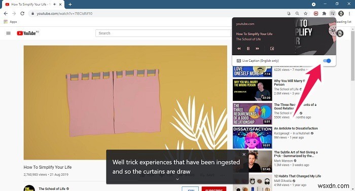 Chrome（デスクトップ版）でライブキャプションを有効にする方法