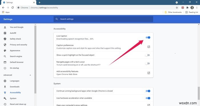 Chrome（デスクトップ版）でライブキャプションを有効にする方法