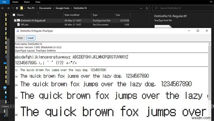 Google Fonts(グーグルフォント)をPCにダウンロード・インストールする完全ガイド