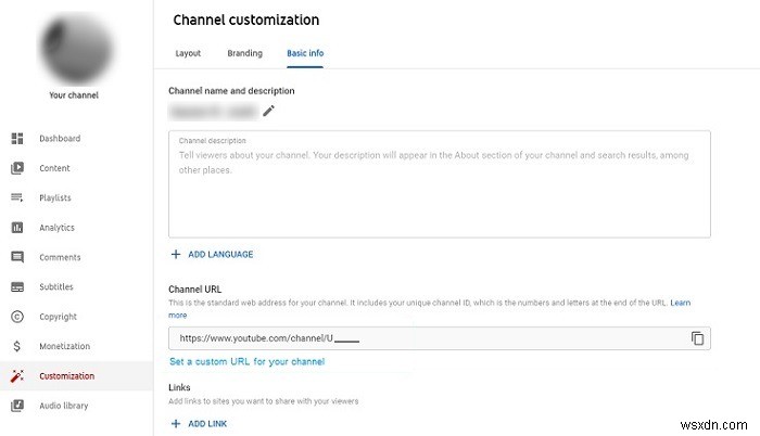 YouTubeチャンネルにカスタムURLを設定する方法｜取得条件と手順をわかりやすく解説
