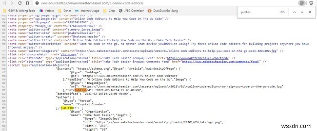 Webページの公開日を確認する方法【ソースコード・Google検索など5つの手段】