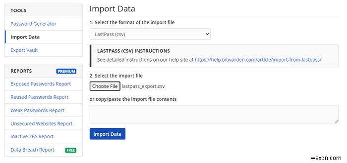 LastPassからBitwardenへパスワードを移行する方法を徹底解説