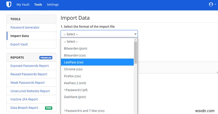 LastPassからBitwardenへパスワードを移行する方法を徹底解説