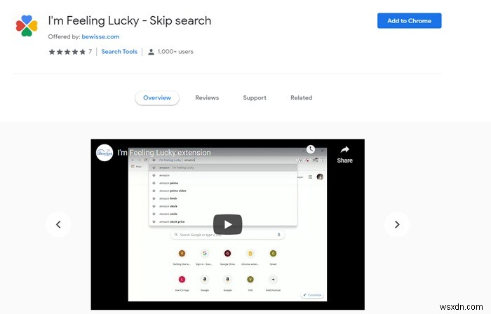 Chromeのオムニボックス（アドレスバー）に「I m Feeling Lucky」検索を追加する方法