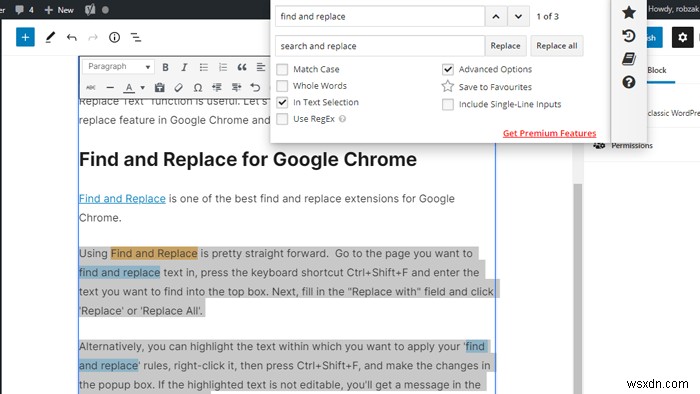 ChromeとFirefoxでページ内のテキストを検索・置換する方法