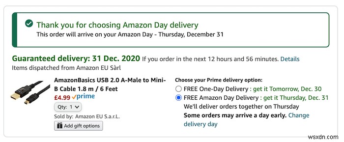 Amazonデーとは?週の注文を指定日にまとめて受け取る便利な配達サービスの使い方