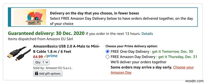 Amazonデーとは?週の注文を指定日にまとめて受け取る便利な配達サービスの使い方