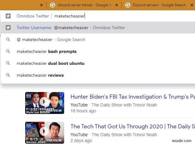 主要な検索エンジンでサイドバー検索を有効にする方法【Google・Bing・YouTube・Wikipedia・Twitter対応】