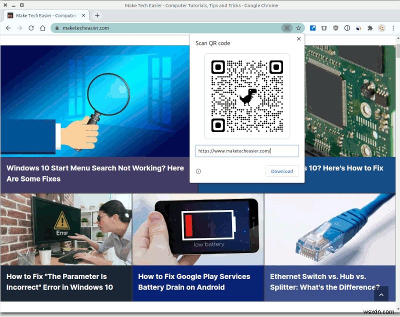 Google ChromeでQRコードを簡単に作成する方法｜PC・Android両方の手順を解説