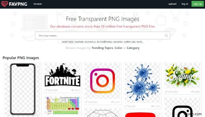 背景透過画像を無料で探せる!おすすめサイト5選