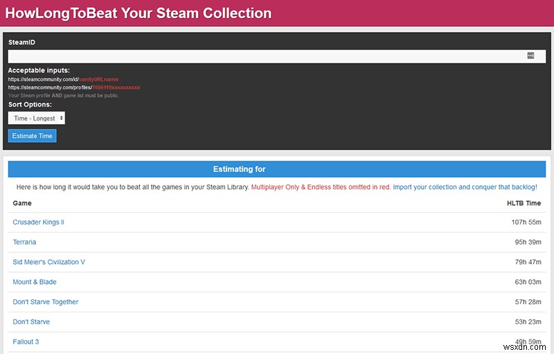 Steamの統計・支出・プレイ時間を追跡できるおすすめツール6選