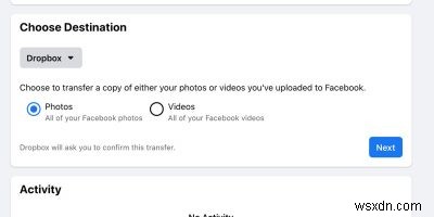 Facebookの写真・動画をDropboxやGoogleフォトに転送する方法【PC・スマホ対応】