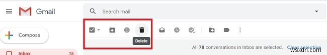 Gmailの未読メールを一括で既読にする＆まとめて削除する方法
