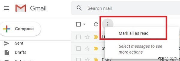 Gmailの未読メールを一括で既読にする＆まとめて削除する方法