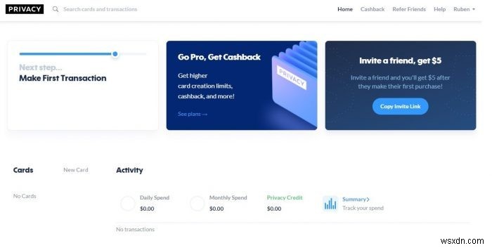 「Privacy」アプリで使い捨てできる仮想クレジットカード番号を発行する方法