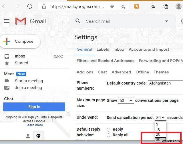 Gmailで送信したメールを取り消す方法|送信取消時間を30秒に延長する設定