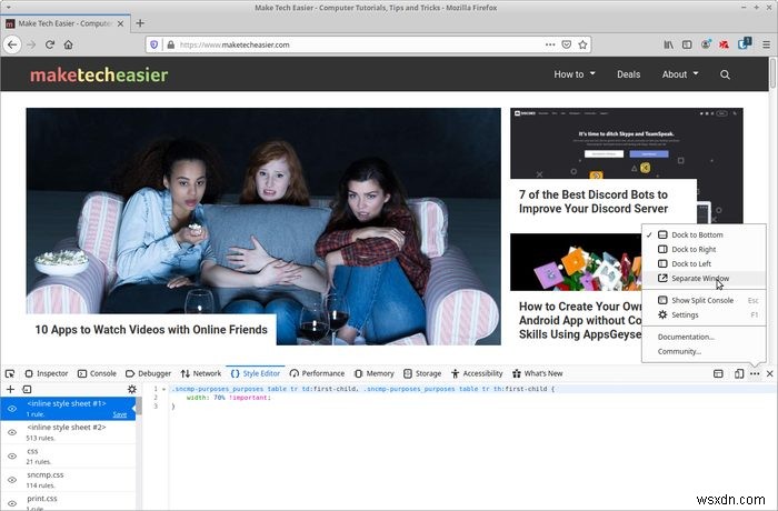 FirefoxのWeb開発ツールでサイトをライブ編集する方法【初心者向け】