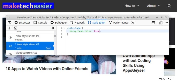 FirefoxのWeb開発ツールでサイトをライブ編集する方法【初心者向け】