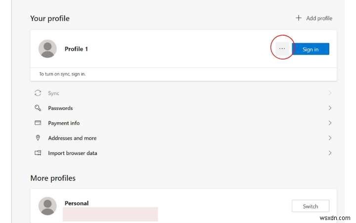 Microsoft Edgeで複数のユーザープロファイルを作成・切り替えて使う方法