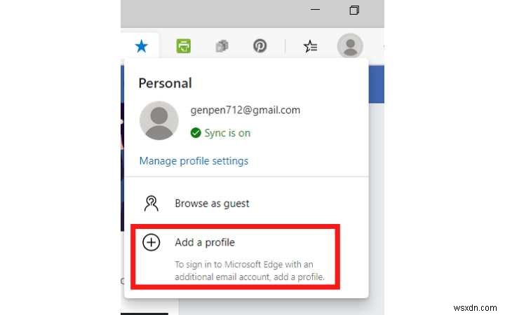 Microsoft Edgeで複数のユーザープロファイルを作成・切り替えて使う方法