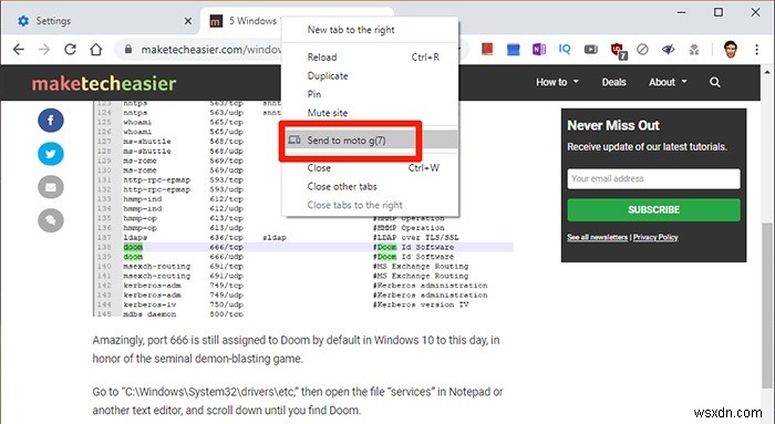 PCからスマホへWebページを送信する方法【Chromeの同期機能を活用】