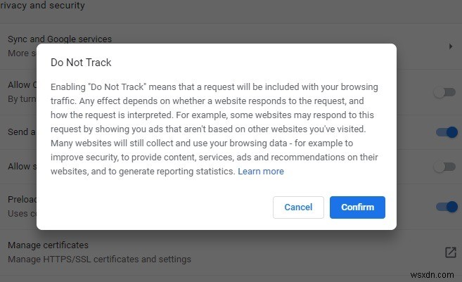 Google Chromeでプライバシーを守るための5つの設定方法