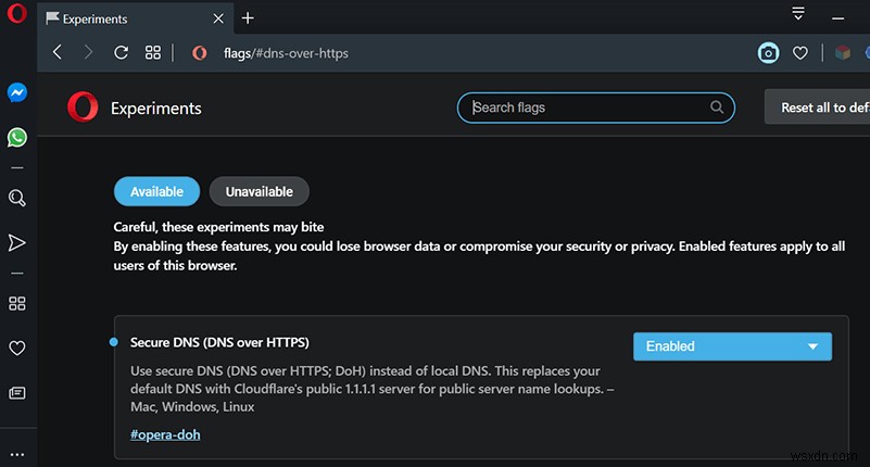 さまざまなブラウザでDNS over HTTPS(DoH)を有効にする方法