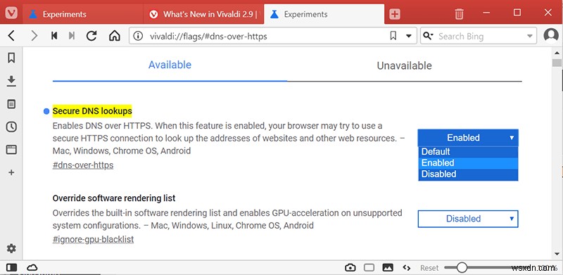 さまざまなブラウザでDNS over HTTPS(DoH)を有効にする方法